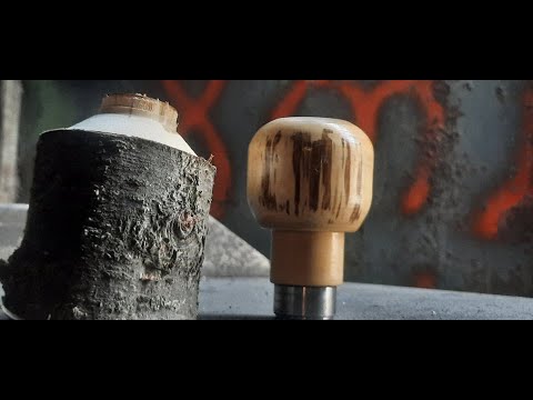 wood gear shiftknob / ხის ბერკეტი #2